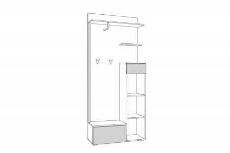 Шкаф МЦН "Лайн" 10.16