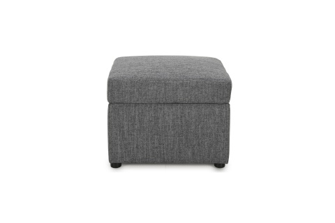 Пуф Квин рогожка серая