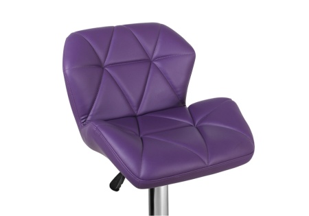 Стул барный Алмаз фиолетовый