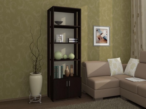 Стеллаж для Книг №35/Разные Цвета